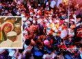 सोलापूर : हातात तलवार अन् चांदीची वाटी घेतलेल्या बाळबट्टलला पाहण्यासाठी वळसंगमध्ये हजारोंची गर्दी