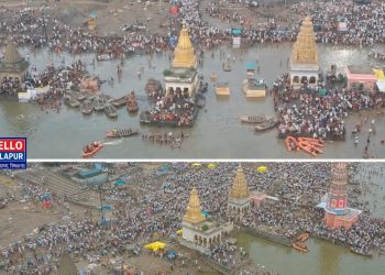 चंद्रभागा नदीच्या पाणीपातळीत वाढ; वारकरी व नागरिकांना नदीपात्रात न जाण्याचे आवाहन