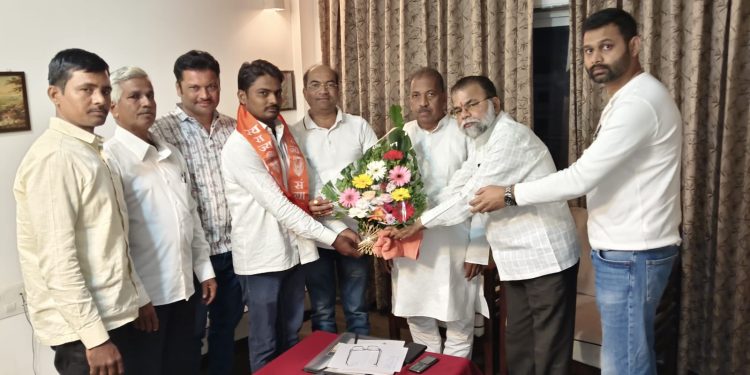 सागर गायकवाड यांची स्वराज्य संग्रामच्या युवक आघाडीच्या सोलापूर जिल्हाध्यक्षपदी निवड