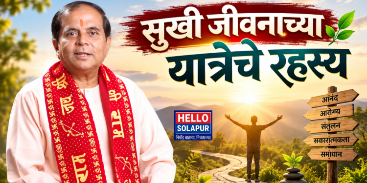 सोलापुरात निरूपणकार विवेक घळसासी यांचे 30 ऑक्टोंबरपासून निरूपण